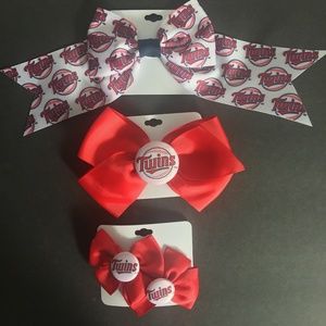 Minnesota Twins Hairbow Set